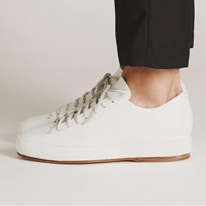 FEIT 38 Women’s Hand Sewn Low Sneakers White